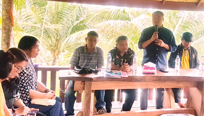 Ketua PWI Sumut H Farianda Putra Sinik SE mengapresiasi suksesnya Natal PWI Sumut 2022 yang berlangsung pada 20 Desember 2022 lalu, di Aula Raza Inal Siregar lantai 2 Kantor Gubernur Sumut di Medan.
