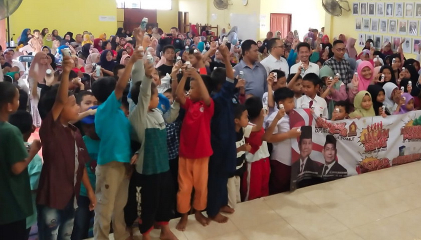 Nuansa peringatan HUT Partai Gerindra yang jatuh pada tanggal 6 Februari 2023 masih terus terasa di berbagai daerah