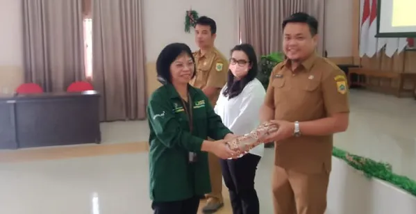 BPS Kabupaten Pakpak Bharat mengadakan FGD pembahasan Daerah Dalam Angka (DDA) 2023 di Balai Sada Arih Kantor Bupati Panorama Indah Sindeka Salak, Selasa (14/2/2023).