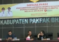 seratus persen Aparatur Negara di Pemerintah Kabupaten Pakpak Bharat telah melaporkan Harta Kekayaan mereka sesuai aturan yang berlaku.