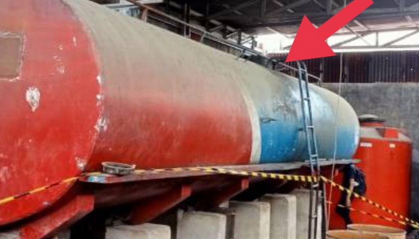 Anggota Direktorat Reserse Kriminal Khusus Polda Sumut bersama PT Pertamina Patra Niaga Regional Sumbagut, melakukan penggeledahan gudang penimbunan Bahan Bakar Minyak (BBM) jenis solar, kuat dugaan milik AKBP Achiruddin Hasibuan.