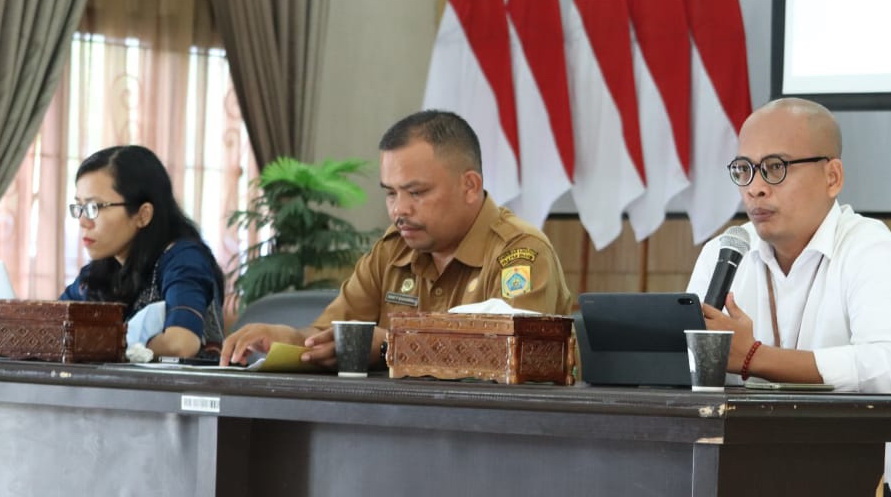 Pemerintah Kabupaten Pakpak Bharat dan Ombudsman RI Sumut mensosialisasikan Persiapan Penilaian Penyelenggaraan Pelayanan Publik Tahun 2023.