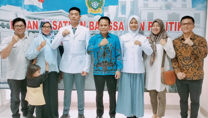 Pemprov Sumut melepas 2 calon Paskibraka Tingkat Pusat Tahun 2023 mewakili Sumut mengikuti Pemusatan Pendidikan dan Pelatihan di Jawa Barat.