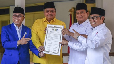 Ketum Partai Gerindra Prabowo Subianto bertekad untuk tidak menngecewakan parpol-parpol yang telah mendukungnya. Selain itu, Menhan RI tersebut juga mengaku terharu karena mendapatkan dukungan dari Partai Golkar, PKB, dan PAN untuk Pilpres 2024.