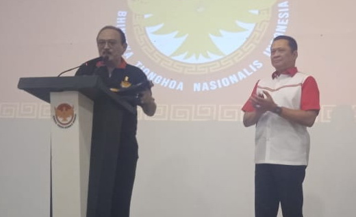 Seniman dan budayawan Eros Djarot menyampaikan permintaan khusus kepada Ketua MPR RI Bambang Soesatyo.