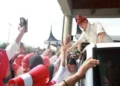 Menhan RI Prabowo Subianto melakukan kunjungan kerja selama dua hari ke Provinsi Nusa Tenggara Timur (NTT). Kunker dimulai Minggu 3 September hingga Senin, 4 September 2023.