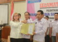 Kepengurusan Serikat Media Siber Indonesia (SMSI) Kabupaten Tapanuli Selatan Periode 2023-2026, resmi dilantik oleh Ketua SMSI Sumut Erris J Napitupulu, Senin (20/11/2023).