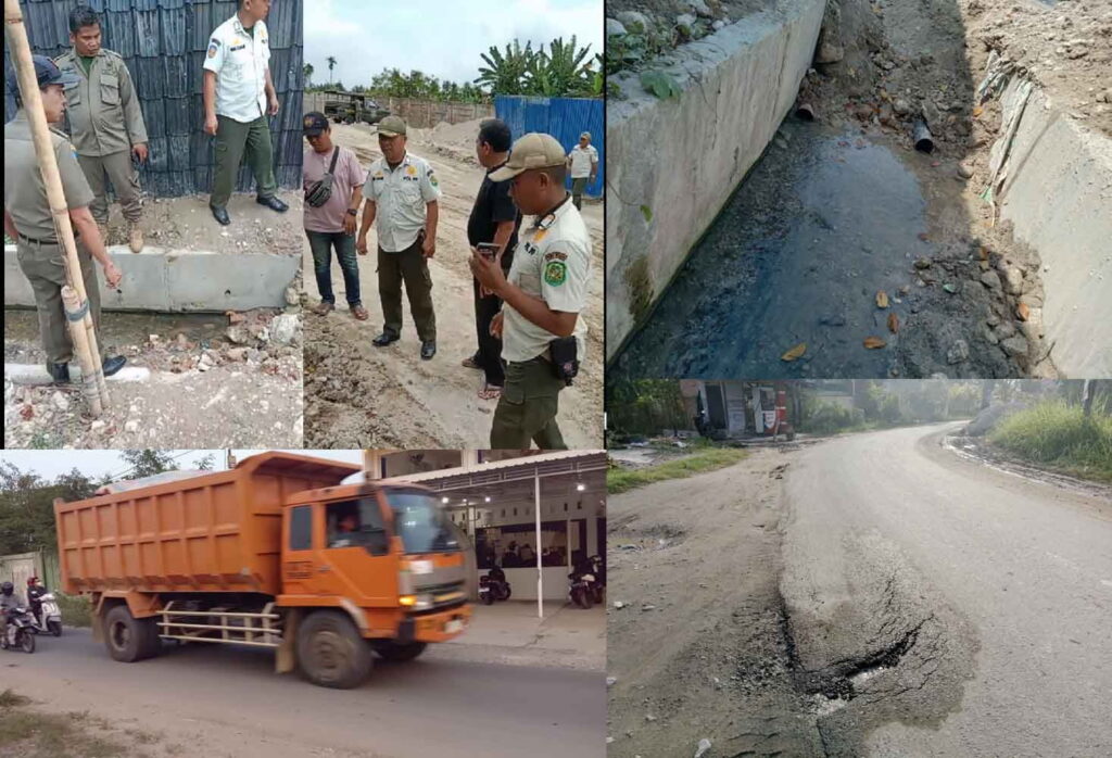 Penutupan drainase dan rusaknya aspal Jalan Abdul Sani Muthalib akibat aktivitas penimbunan lahan PT Royal Platinum Persada (RPP) di Lingkungan 10 Kelurahan Terjun Kecamatan Medan Marelan yang belum ditindak dan masih berjalan meski telah ditinjau Tim Gabungan Pemko Medan, Rabu (21/2/2024) lalu, telah membuat ‘murka’ legislator di Medan.