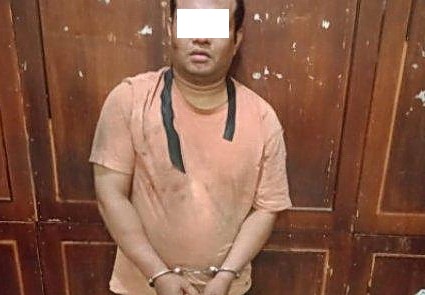 FA (38) nyaris tewas digebuki warga usai gagal mencuri sepeda motor dan tertangkap sekuriti Restoran Kalasan, Jalan Biduk Kelurahan Petisah Tengah, Medan Petisah.