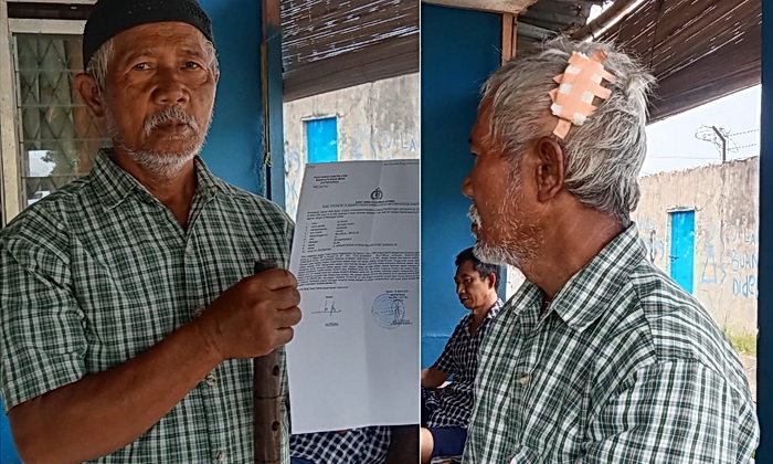 Mantan Kadus VIII, Desa Muliorejo, Kecamatan Sunggal, Deli Serdang menjadi korban pembacokan oleh seorang pengusaha ban, M Dorin Siregar. Pembacokan terjadi pada Hari Minggu (3/3/2024) lalu.
