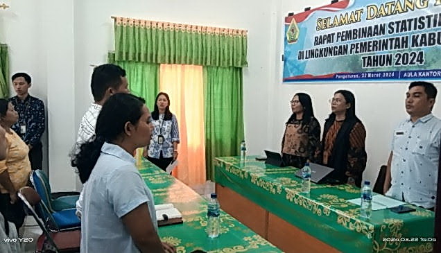 Pemkab Samosir melalui Dinas Komunikasi dan Informatika bekerjasama dengan Badan Pusat Statistik (BPS) Samosir menggelar Pembinaan Statistik Sektoral.