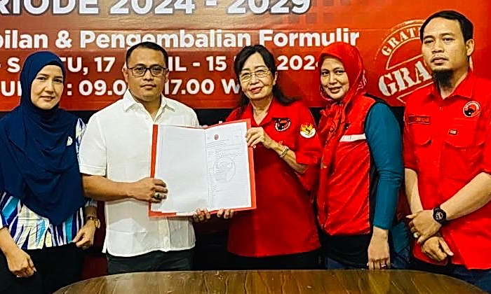 Bursa bakal calon Wali Kota Medan diramaikan oleh penggiat media, menyusul mendaftarnya pemilik media siber Irwansyah SH ke PDIP, Rabu (15/5/2024).