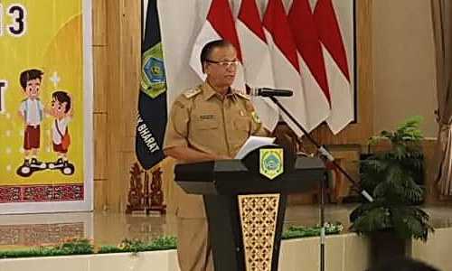 Wakil Bupati H Mutsyuhito Solin selaku Ketua Tim Percepatan Penanggulangan Stunting Kabupaten Pakpak Bharat mengungkapkan, stunting disebabkan oleh faktor multidimensi