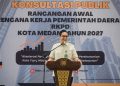 Percepat Ekonomi, Rico Waas Minta RKPD Medan 2027 Lebih Terukur