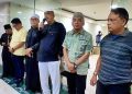 Tembus 1.000 Lebih, H. Yuslin Siregar dan H. Suhardi Aroma Sambut Langsung Jamaah Berbuka di Masjid Agung