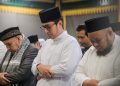 Rico Waas Salat Tarawih Bersama Warga Medan Selayang