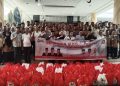 Jelang Idul Fitri, DPD Gerindra Sumut Berbagi 500 Sembako pada CS dan Sekurity