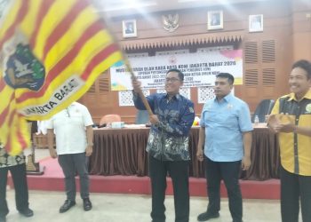 Voting Terbuka Musorkot KONI Jakarta Barat tetapkan Agus Ramdani jadi Ketua