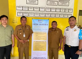 Imigrasi Belawan Monitoring Desa Binaan di Medan Marelan