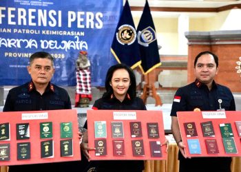Imigrasi Bali Amankan 62 WNA Bermasalah dalam Patroli Dharma Dewata