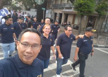 Meriahkan World Press Freedom Day 2026, Insan Pers Jalan Santai Lawan Hoaks