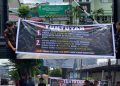 Diduga Ada Keterlibatan Oknum TNI, Aliansi Mahasiswa Pemuda Sumatera Utara Gelar Aksi di Depan Pom Dam I/BB