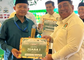 Qori-Qoriah Indonesia Dominasi MTQ Internasional Jakarta 2026, Rebut Piala Bergilir Wakil Presiden RI
