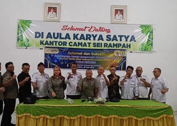 Bupati Buka Muskab I SMSI Sergai, Zuhari Kembali Terpilih Jadi Ketua
