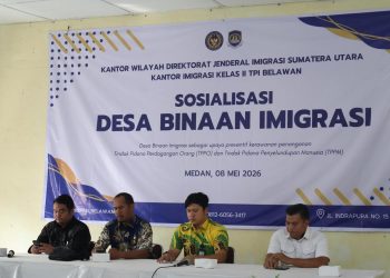 Imigrasi Belawan Gandeng Pemerintah dan Masyarakat Perkuat Pengawasan Keimigrasian