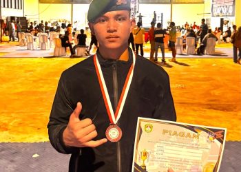 Prajurit Yonif TP 951/PM Raih Juara 2 Kejurda Tinju Amatir Pertina Cup Sumbar 2026