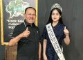 Juara 1 Putri Pelajar Sumut Audiensi ke Anggota DPR RI Dr Maruli Siahaan
