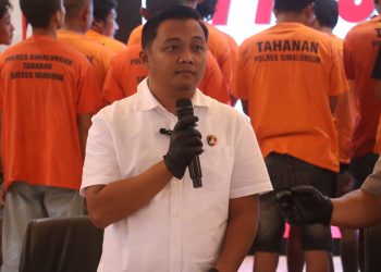 Sat Reskrim Polres Simalungun Rilis Pengungkapan 43 Kasus 3C, 69 Tersangka Diamankan
