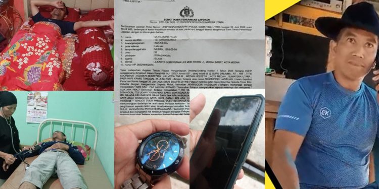 Mengamuk, Piting, dan Pukul Dada Wartawan, AH AKBP Pecatan Dilaporkan ke Polda Sumut