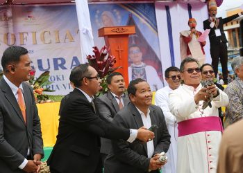 Sinergi Pemerintah dan Gereja, Bupati Taput Ajak Umat Katolik Jadi Garam dan Terang Masyarakat