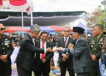 Wabup Taput Hadiri Peringatan HUT ke-23 Kabupaten Humbahas