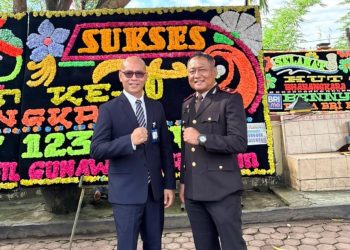 Sinergi Terjalin, BRI Panyabungan Hadiri Upacara HUT Bhayangkara ke-80
