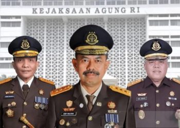 Asep Mulyana Wakil Jaksa Agung, Leo Simanjuntak Jampidum dan Harli Siregar Kabadiklat, Mantan Pejabat Kejatisu Jadi Bintang