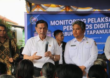 Ketua DEN Luhut Panjaitan Apresiasi Komitmen Pemkab Taput Dalam Digitalisasi Bansos