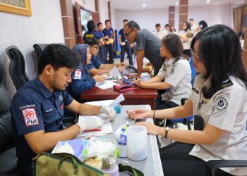 HUT Ke-81 RI, Kanwil Ditjen Imigrasi Sumut Gelar Aksi Kemanusiaan, 72 Kantong Darah Berhasil Dikumpulkan