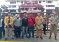 Aliansi Aktivis Kota (AKTA) Setop BUS Listrik saat Demo di depan kantor walikota medan