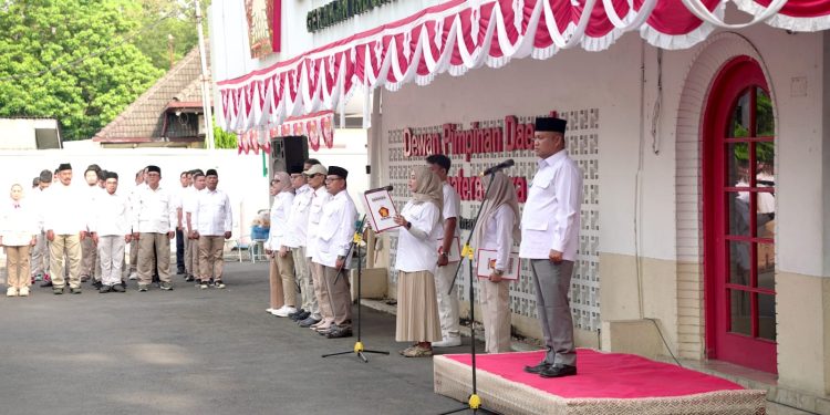 HUT RI di Gerindra Sumut, Sugiat Ingatkan Kader Siapkan Diri Raih Indonesia Emas