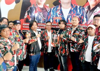Hardika Yanta Sinuraya Terima Mandat, Siap Pimpin Markas cabang Laskar Merah Putih kota Medan