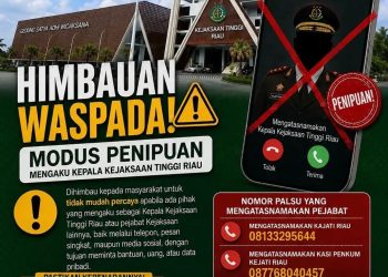 Serangan Balik Koruptor Timpa Kejati Riau Lewat Beragam Hoax dan Modus Penipuan