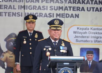 HUT Ke-81 RI, Imigrasi Sumut Perkuat Komitmen Jaga Kedaulatan dan Integritas