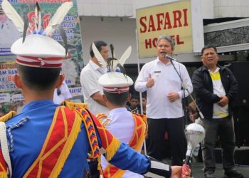 Dukung Pembentukan Karakter Generasi Muda, Pemkab Buka Festival Drumband Piala Bupati Taput
