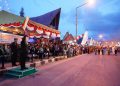 Lautan Cahaya dan Pesta Kembang Api Warnai Semarak Malam Taptu HUT ke-81 RI di Tarutung