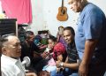 Ketum PPSD Siahaan Jenguk 2 Anggota yang Sedang Sakit di Deli Serdang