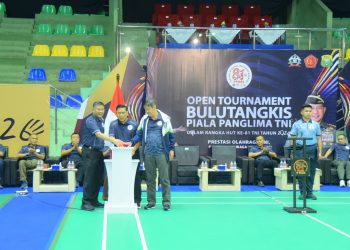 Open Tournament Bulutangkis Piala Panglima TNI Resmi Dibuka, Teguhkan Sportivitas dan Cetak Atlet Berprestasi