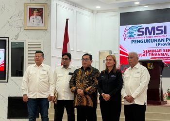Ketua Umum SMSI Firdaus Resmi Kukuhkan Pokja News Room Jaga Desa Sumut