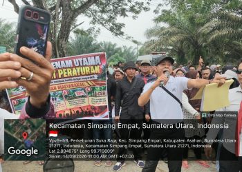 Diduga PT Padasa Enam Utama Serobot Tanah Warga